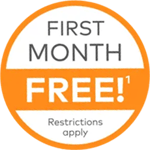 First month FREE! Restrictions apply. First month FREE! Restrictions apply.